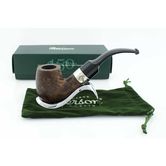 Pipa Peterson Aran Smooth Nickel Mounted (XL90) Fishtail