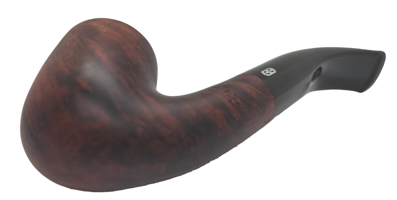 Chacom Pipa Rossa Liscia Bent Billiard