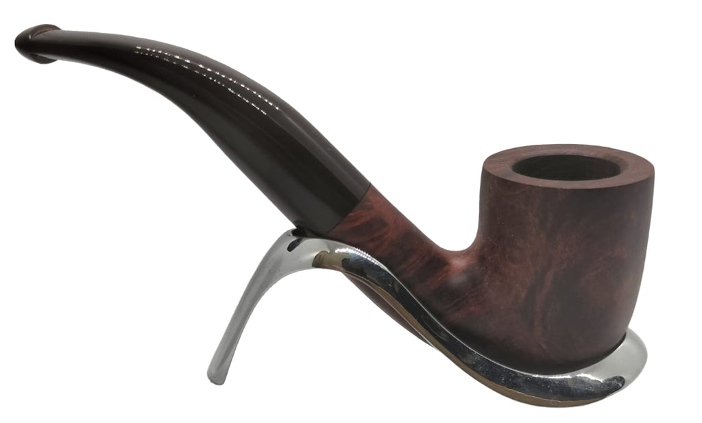 Chacom Pipa Rossa Liscia Bent Billiard