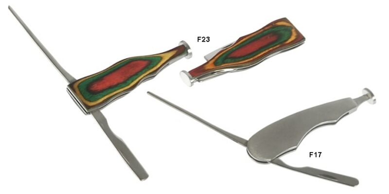 Lubinski Curapipe Bottle Rivestito in Legno Colorato F23