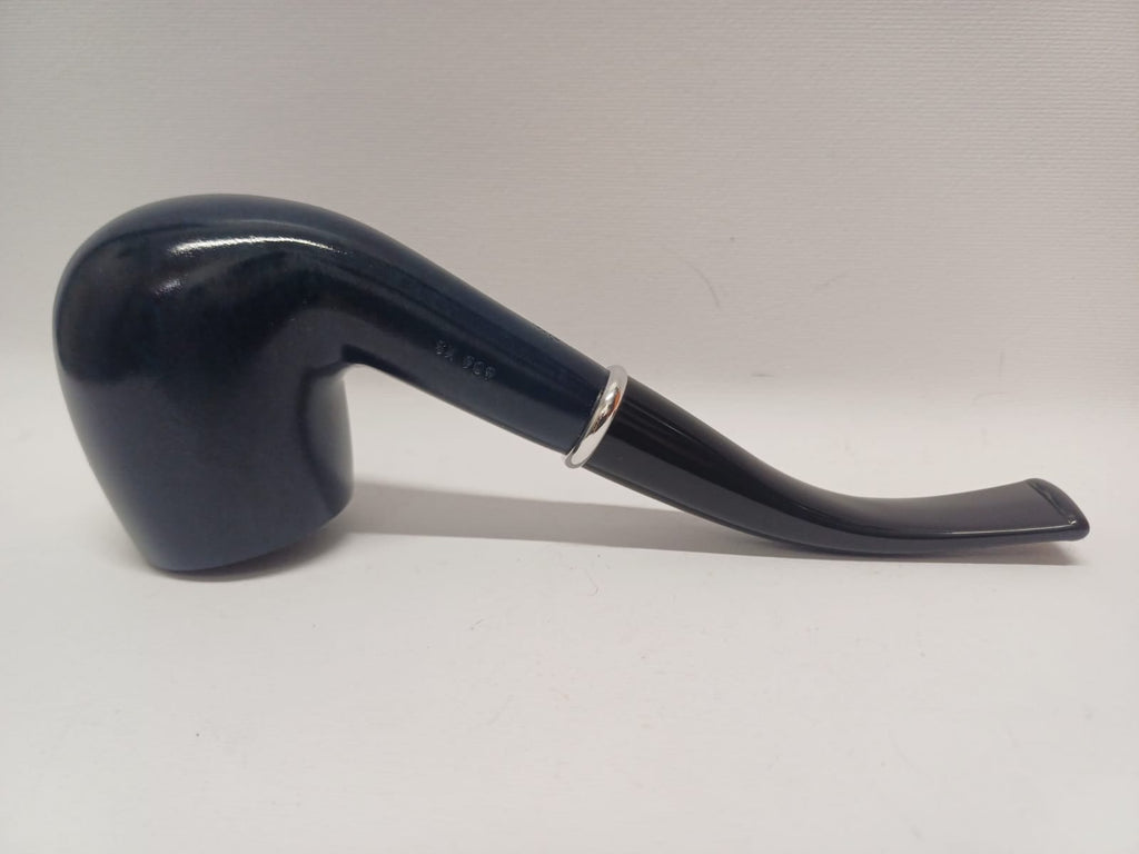 Pipa SAVINELLI Arcobaleno Blu 606 KS | King Size | Curva | Finissaggio Liscio