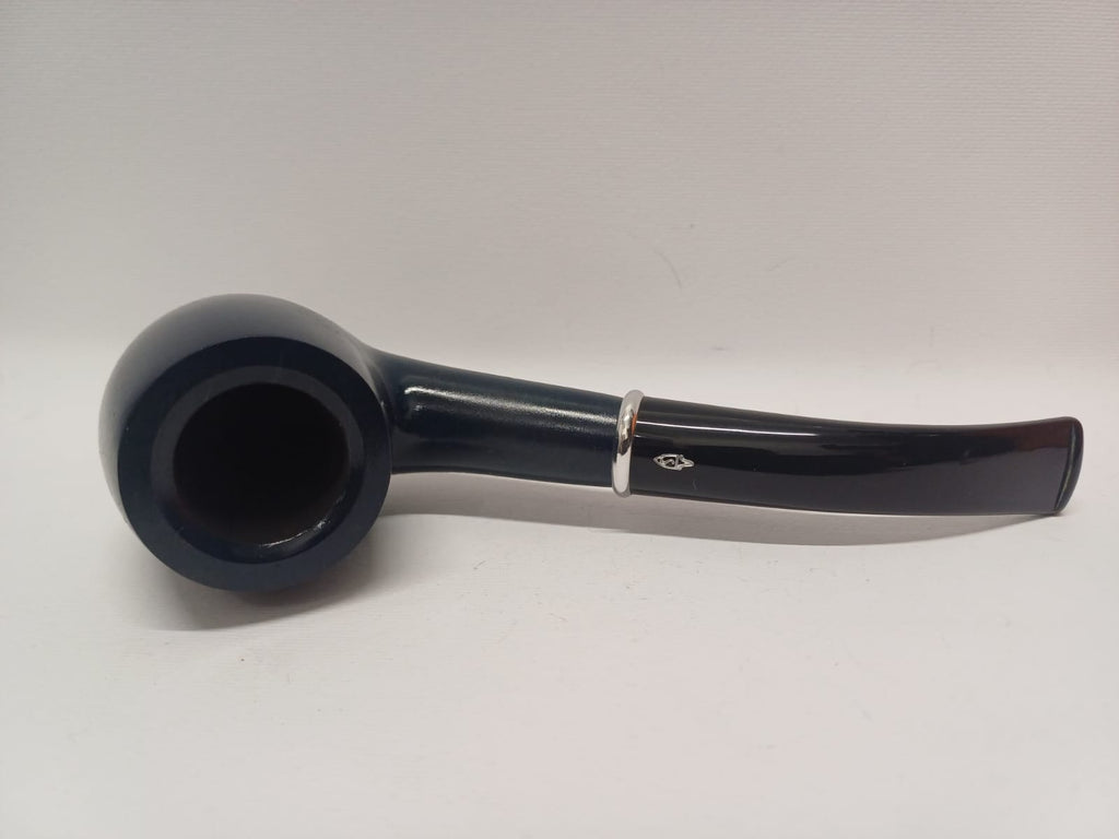 Pipa SAVINELLI Arcobaleno Blu 606 KS | King Size | Curva | Finissaggio Liscio