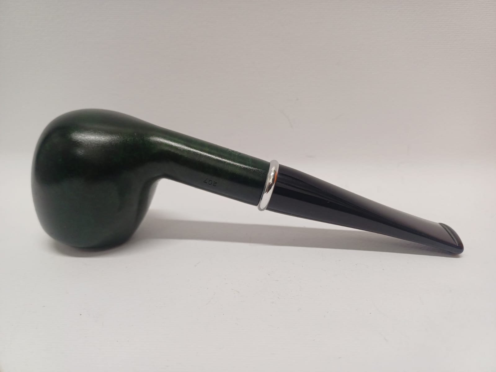 Pipa SAVINELLI Arcobaleno Verde 207 | Regular | Apple | Finissaggio Liscio
