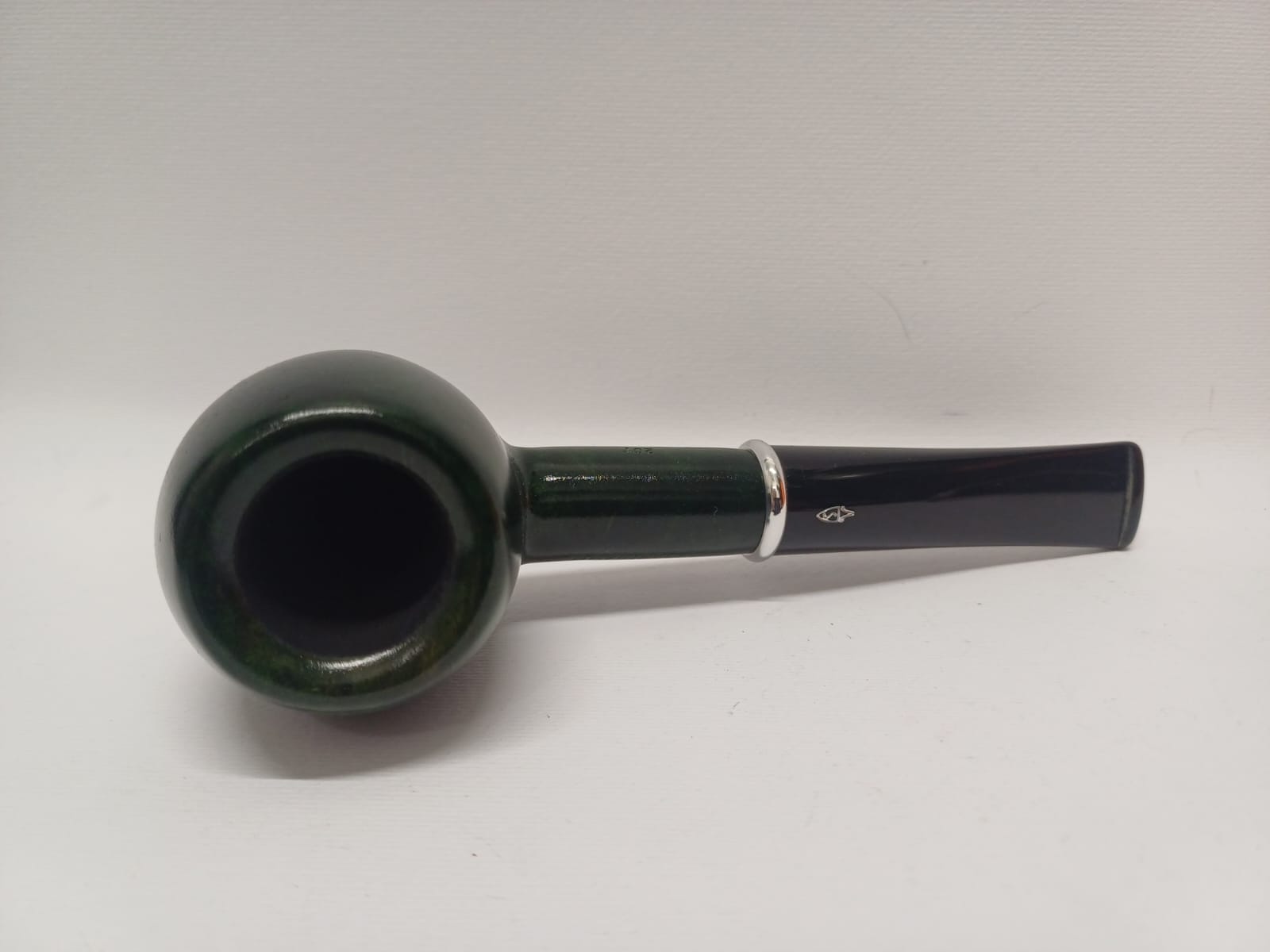 Pipa SAVINELLI Arcobaleno Verde 207 | Regular | Apple | Finissaggio Liscio