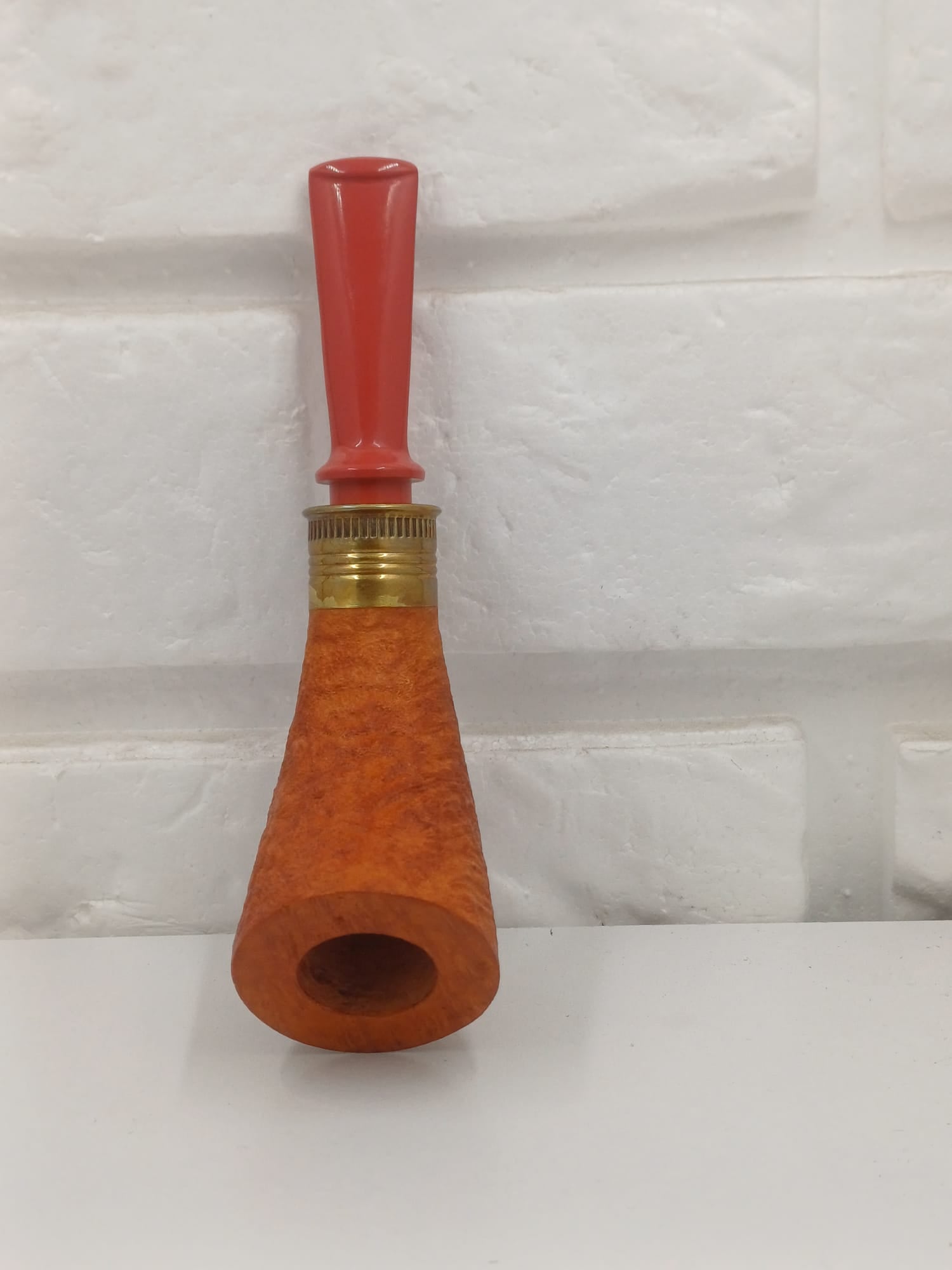 Aska Pipa Artigianale Sabbiata Horn Bossolo