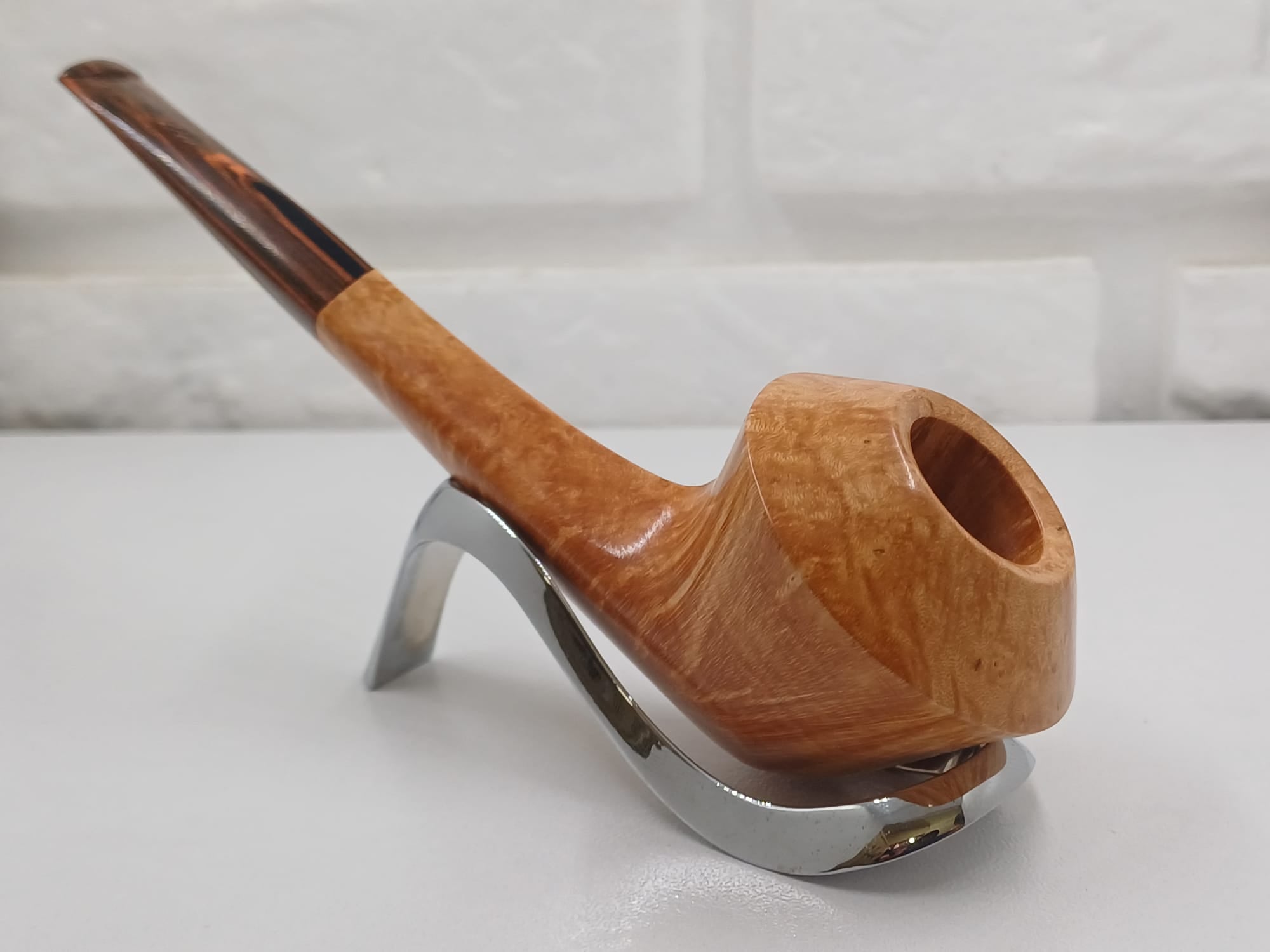 Aska Pipa Artigianale Bulldog Fiamma