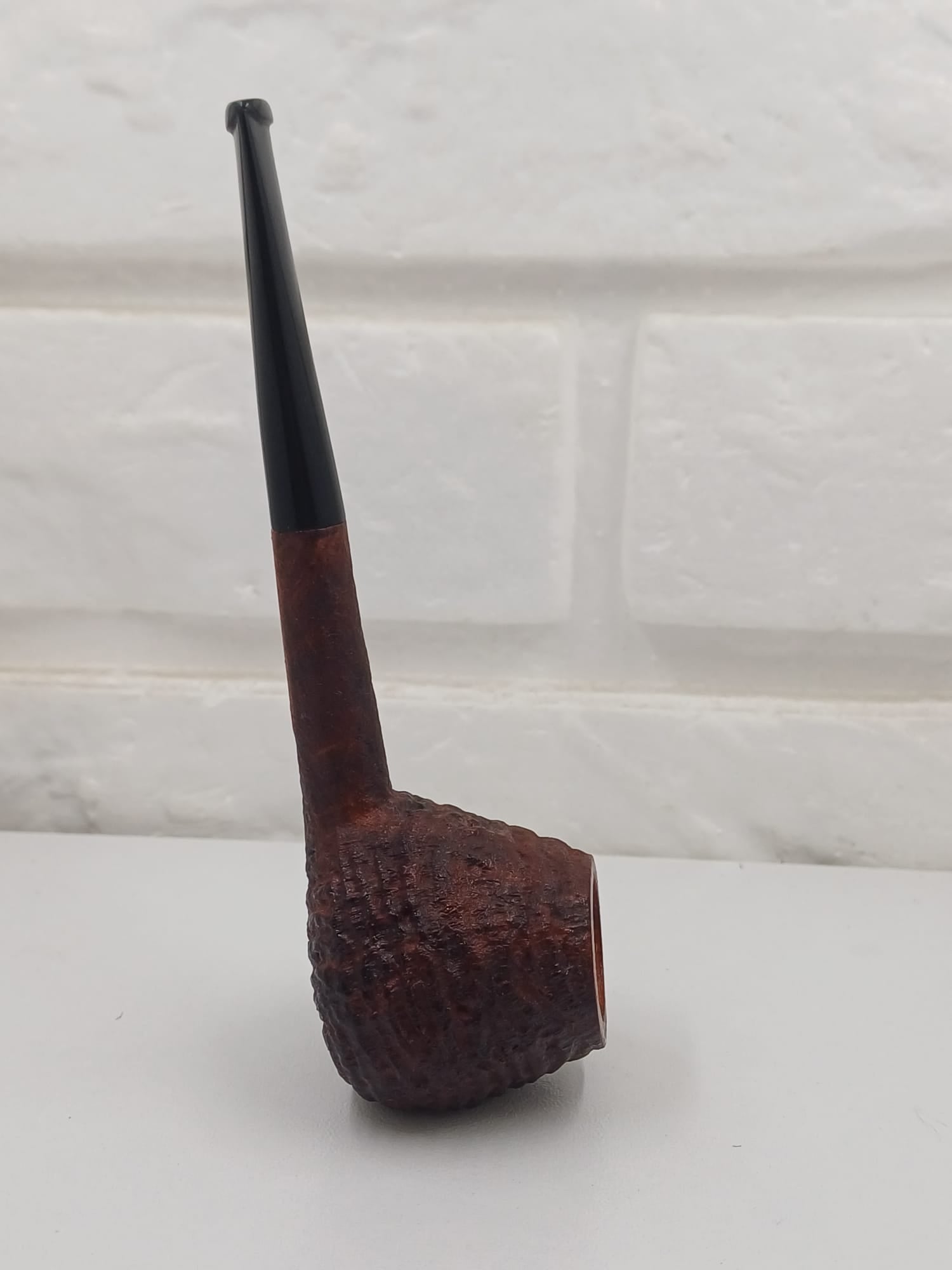 Aska Pipa Artigianale Sabbiata Chimney Ruvida