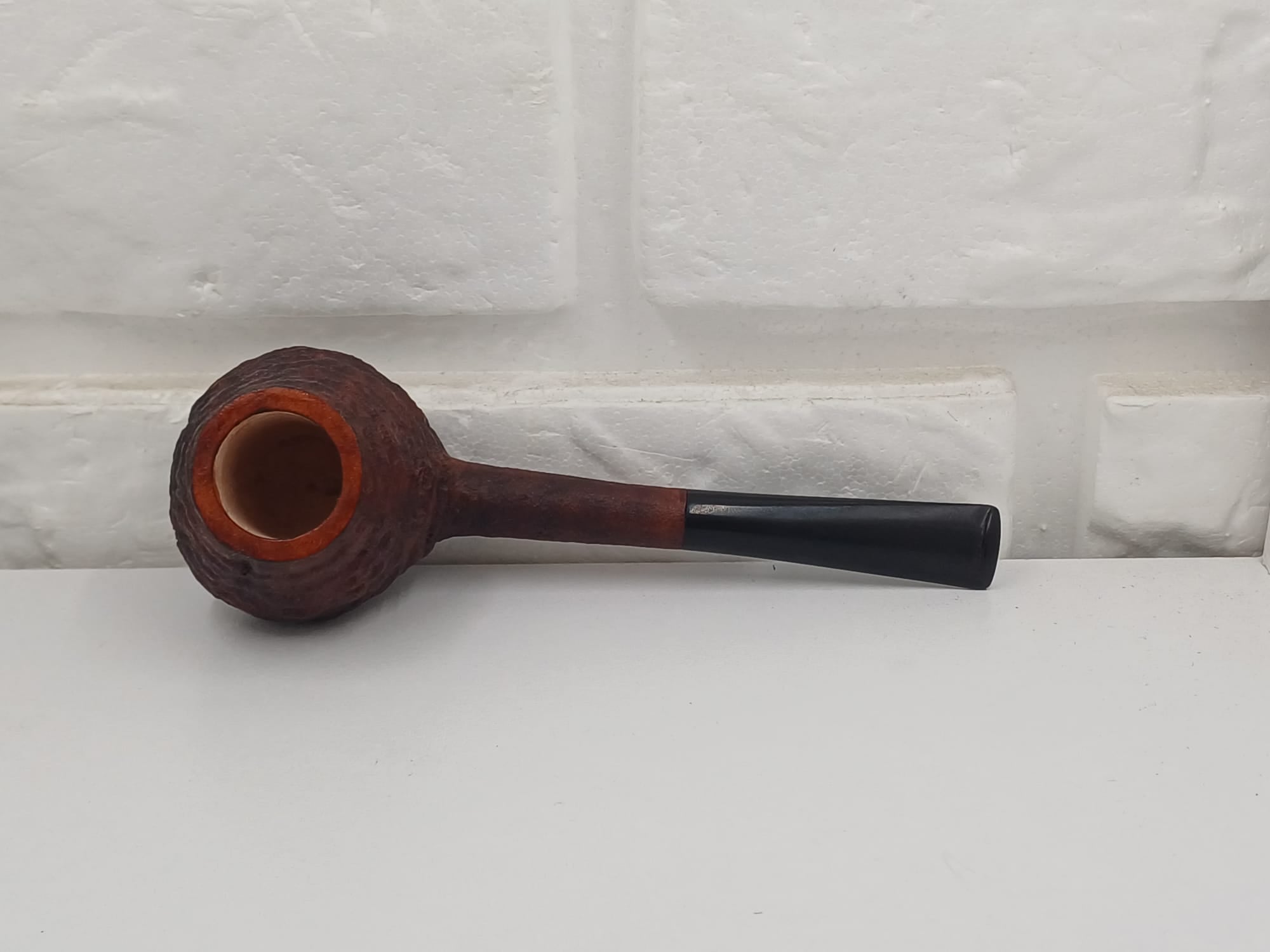 Aska Pipa Artigianale Brandy Sabbiata Cuore