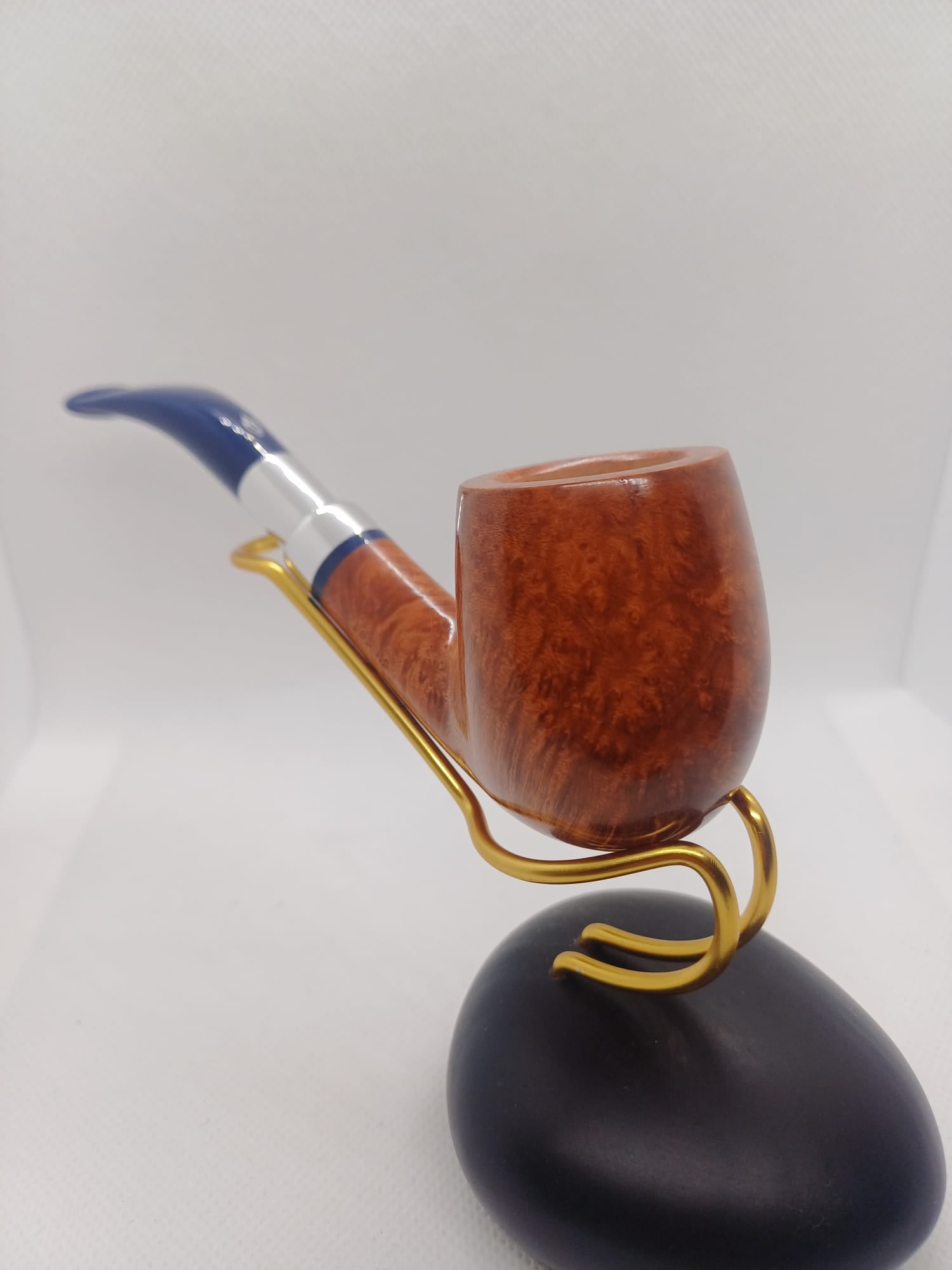 Pipa SAVINELLI Eleganza 606 KS | Billiard | Curva | King Size | Finissaggio Liscio