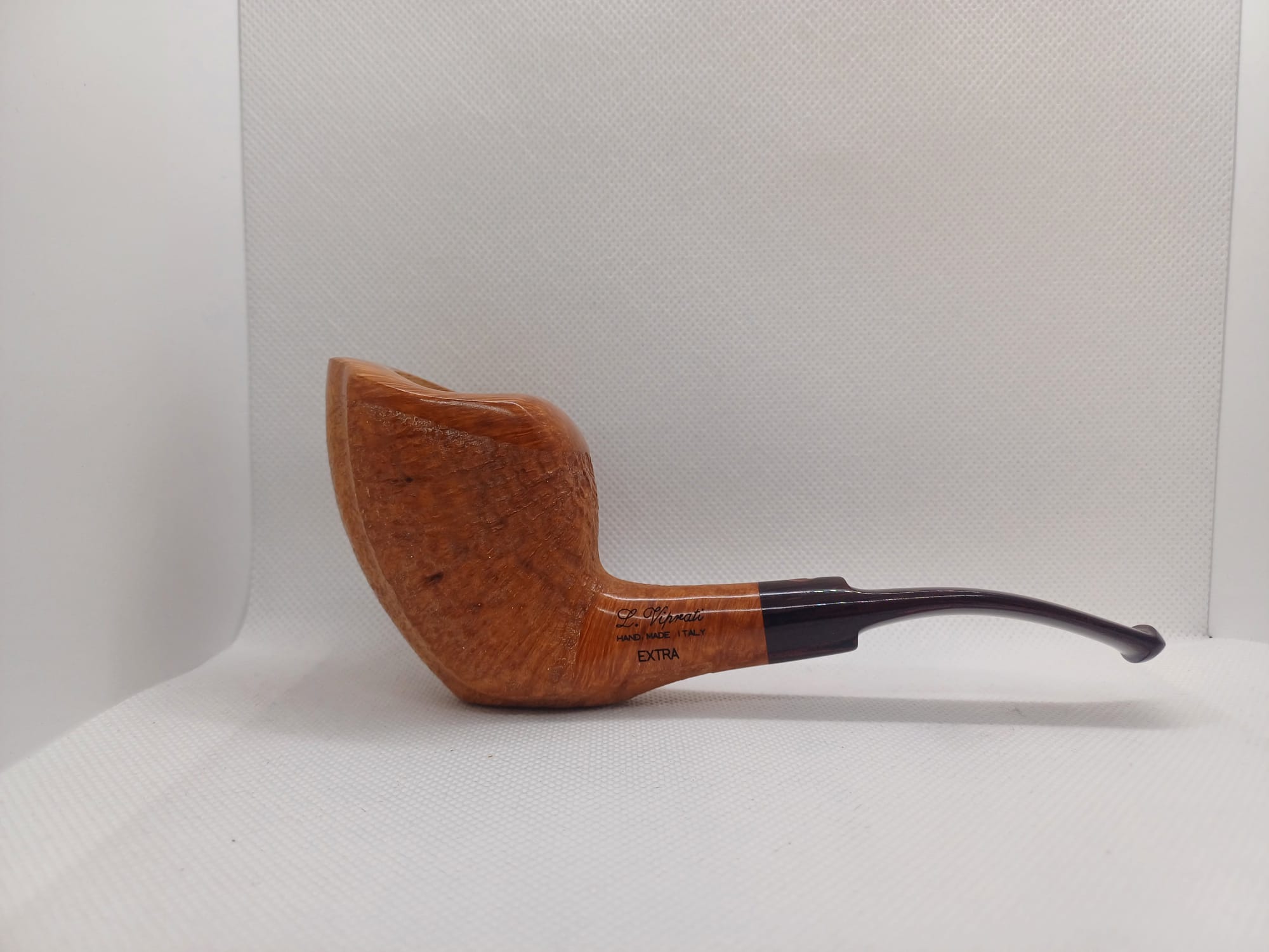 Luigi Viprati Pipa Artigianale Rusticata Naturale