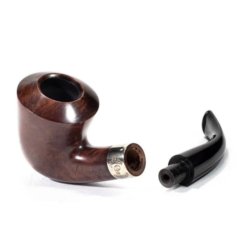 Pipa Peterson Aran Smooth Nickel Mounted B10 Fishtail