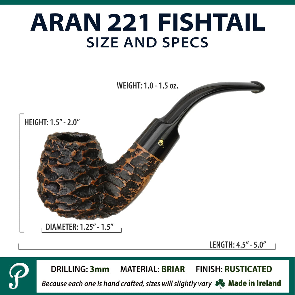 Pipa Peterson Aran Rusticated (221) Fishtail