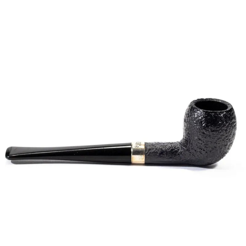 Pipa Peterson Junior Sandblasted Silver Mounted Pear Fishtail
