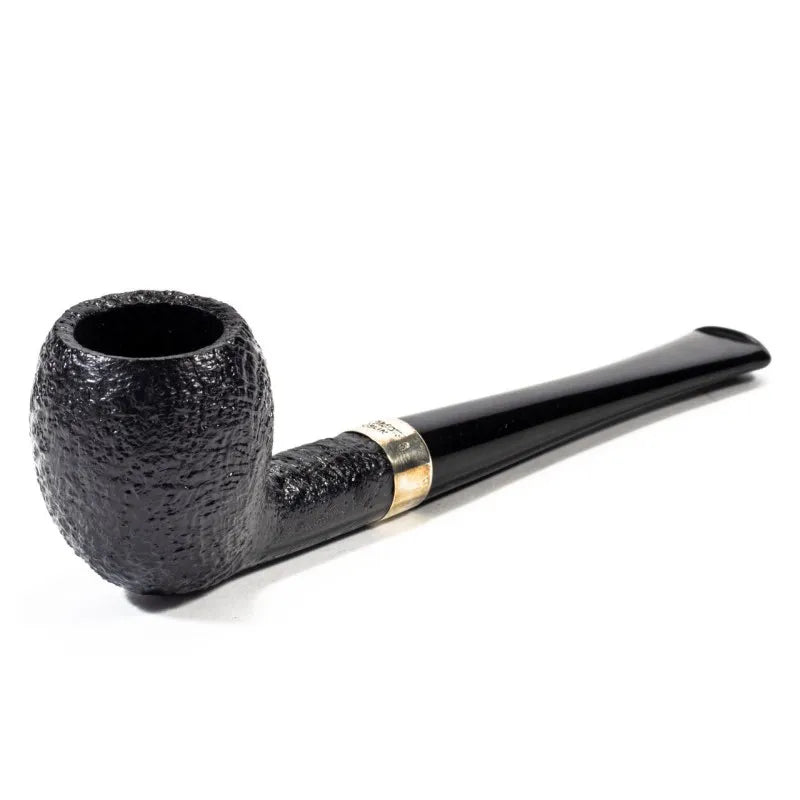Pipa Peterson Junior Sandblasted Silver Mounted Pear Fishtail