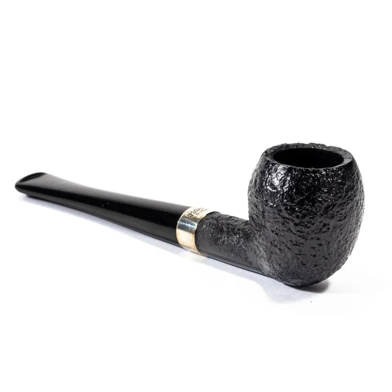 Pipa Peterson Junior Sandblasted Silver Mounted Pear Fishtail