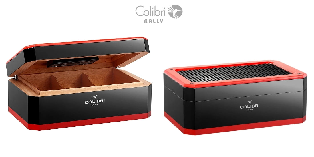 Colibri Humidor Rally Rosso 125 sigari - SmokenStore.com