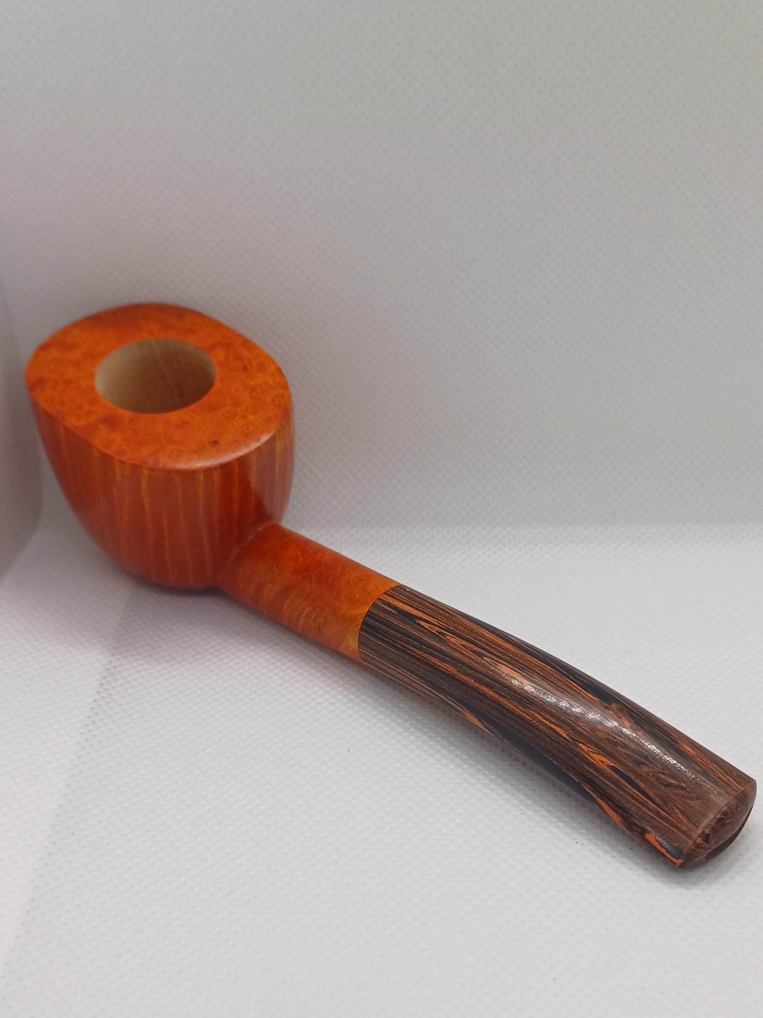 Bacigalupi Artisan Pipe Calabash Reverse Sandblasted 1 Sail