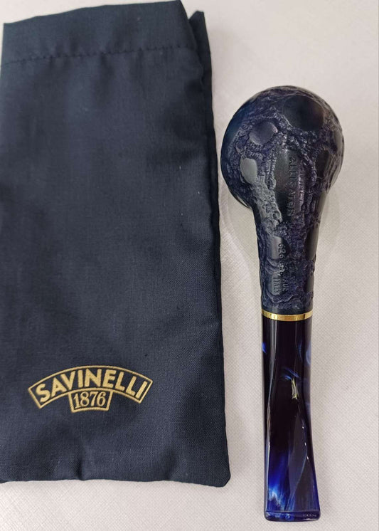 Savinelli Pipa Alligator Blu 626