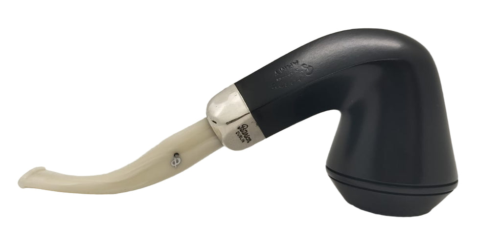 Pipa Peterson Army Ebony XL26 White M/P Fishtail Senza Filtro