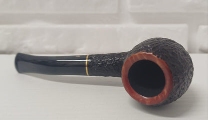 Pipa SAVINELLI Roma Rusticata 626 | Regolare | Apple | Curva | Finissaggio Rusticato