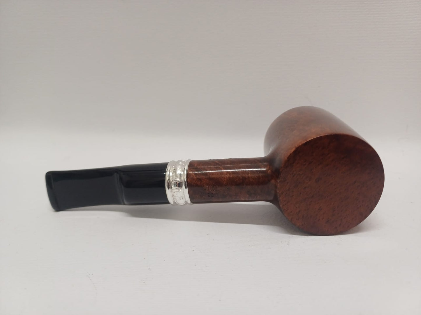 Pipe SAVINELLI Ivory 606 | Roomy | Billiards | Curve | KING SIZE | Smooth burgundy finish