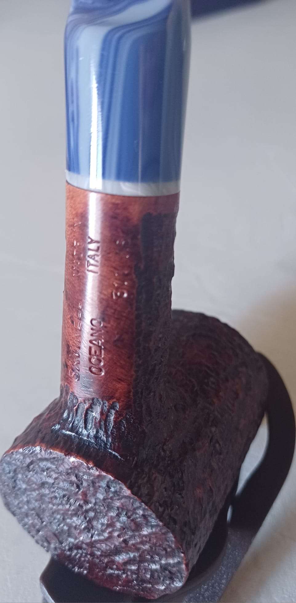 Savinelli Pipa Oceano Rusticata 311 KS - SmokenStore.com