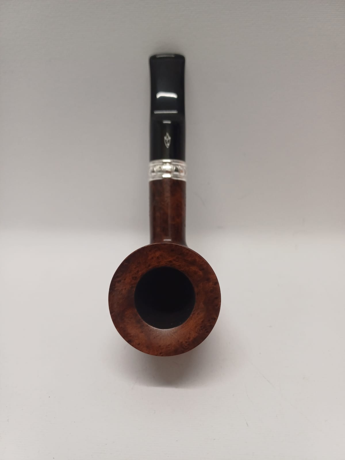 Pipe SAVINELLI Ivory 606 | Roomy | Billiards | Curve | KING SIZE | Smooth burgundy finish