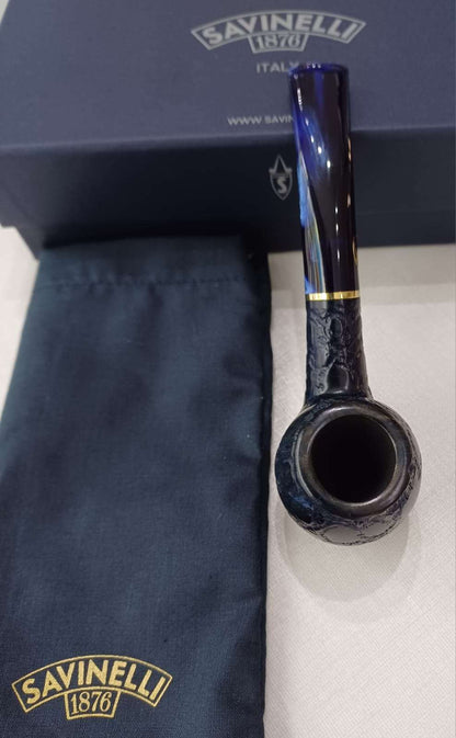 Savinelli Pipa Alligator Blu 626