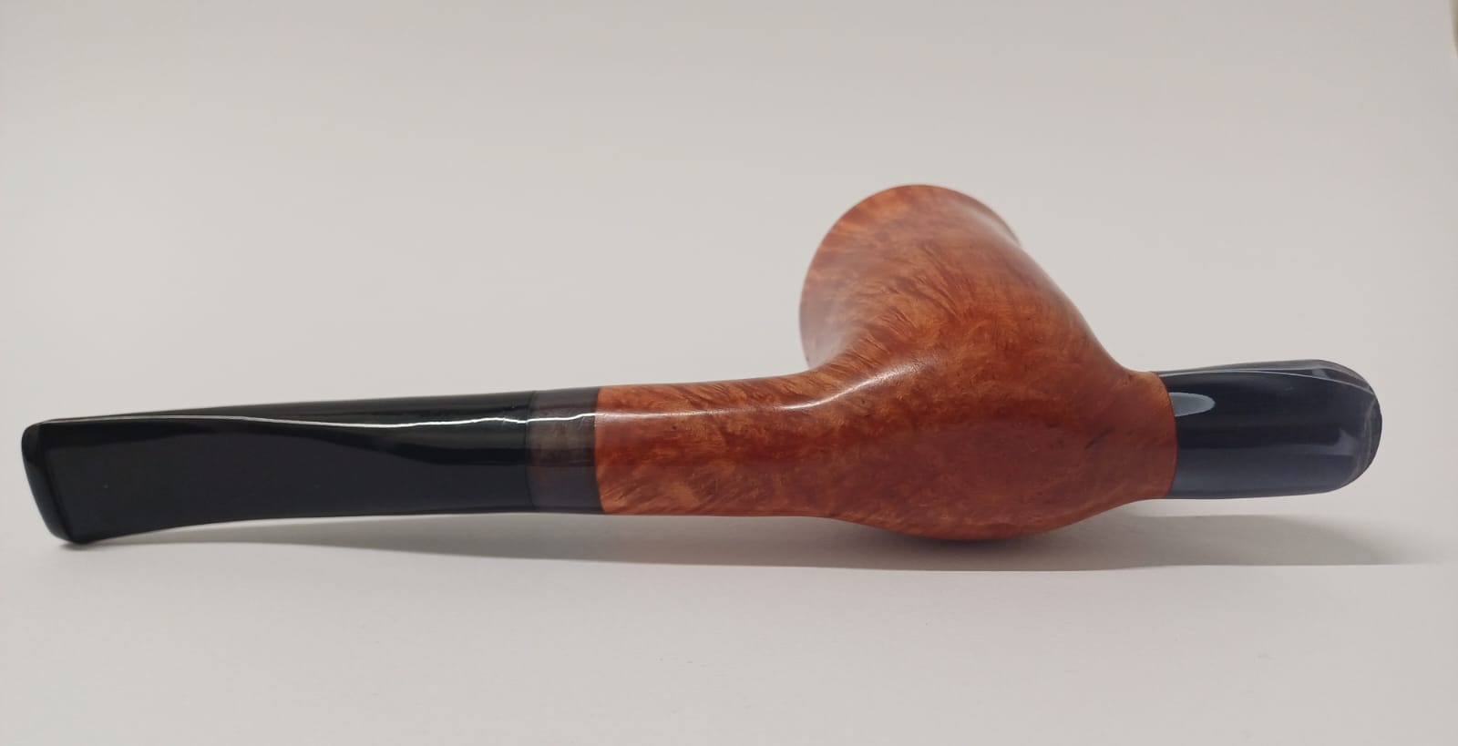 Pipa Tom Spanu Artigianale Liscia | FATTA A MANO | Pezzo Unico