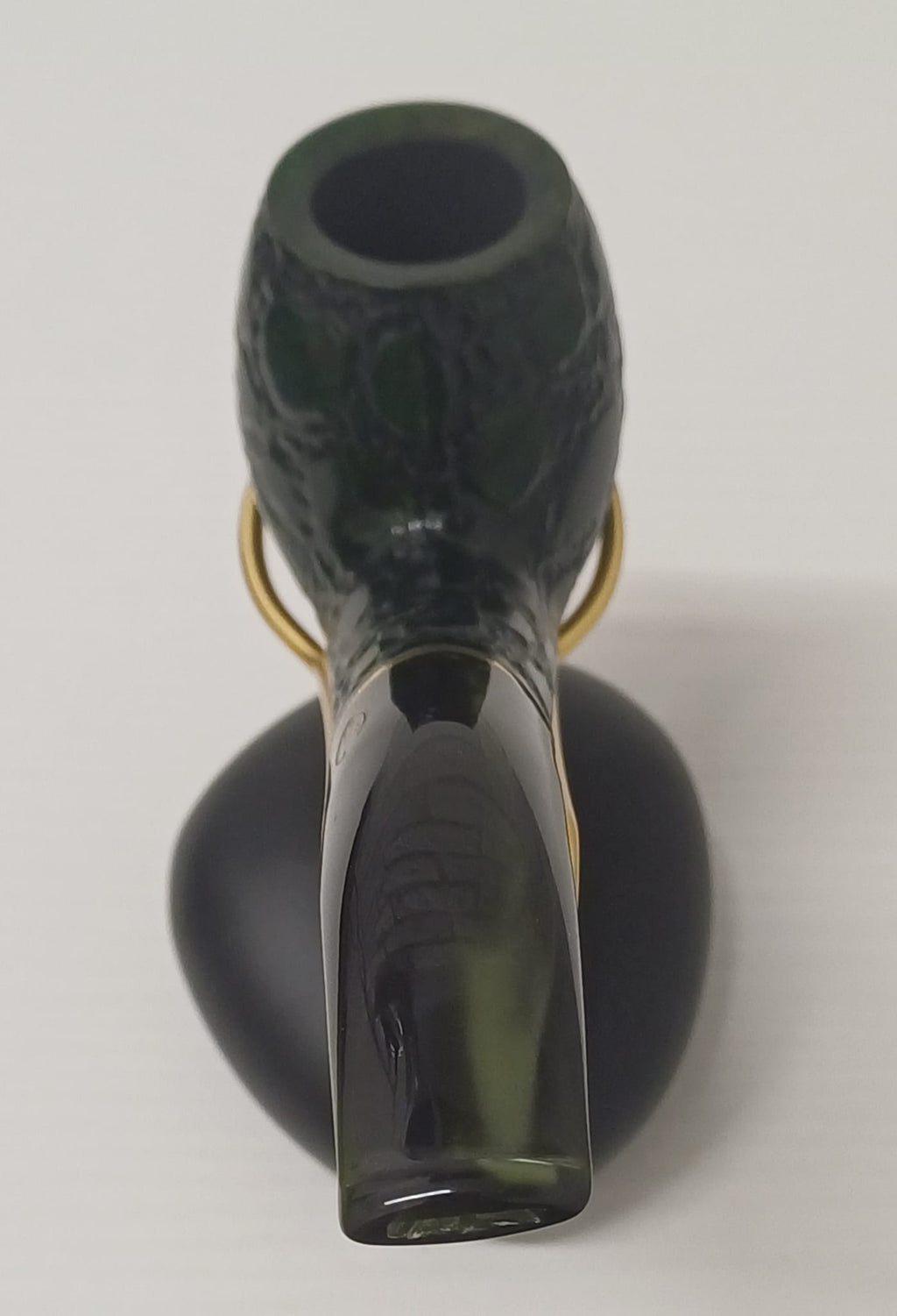 Pipa SAVINELLI Alligator Verde Rusticata 677 KS | King Size | Billiard | Curva | Finissaggio Panel