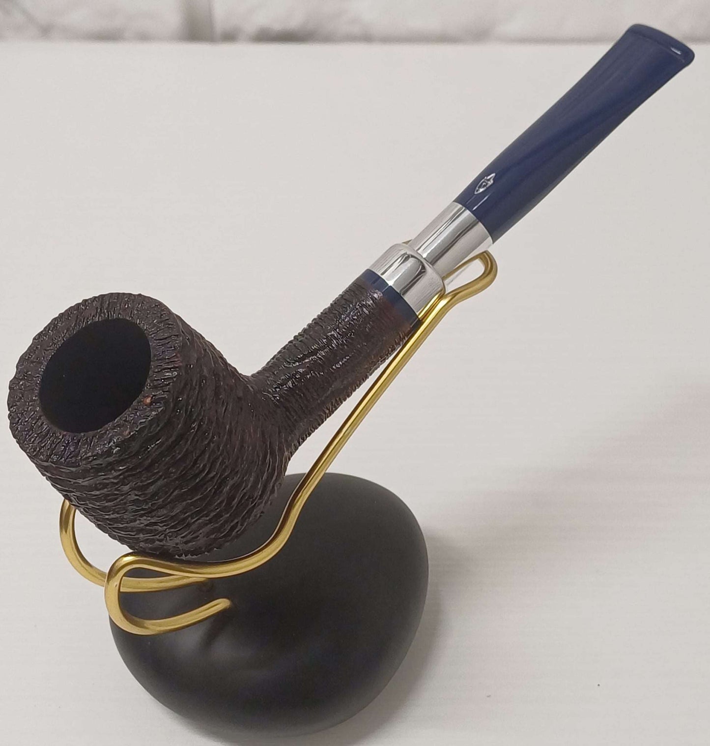 Pipa SAVINELLI Eleganza Rusticata 111 KS | King Size | Billiard | Dritta | Finissaggio Rusticato