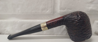 Peterson Pipa Donegal Rocky 605 Fishtail | Rusticata | Radica Eccellente | Dritta