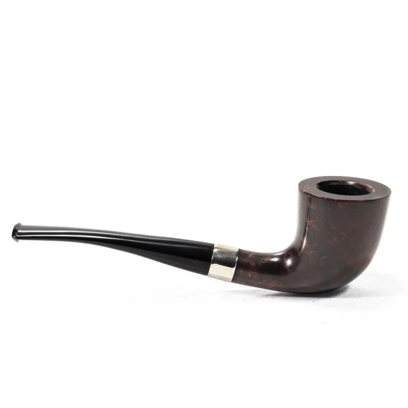 Pipa Peterson Aran Smooth Nickel Mounted (129) Fishtail Bent Dublin