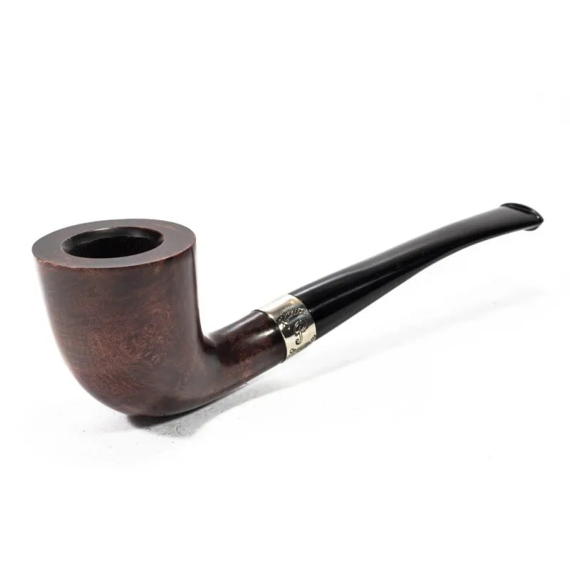 Pipa Peterson Aran Smooth Nickel Mounted (129) Fishtail Bent Dublin