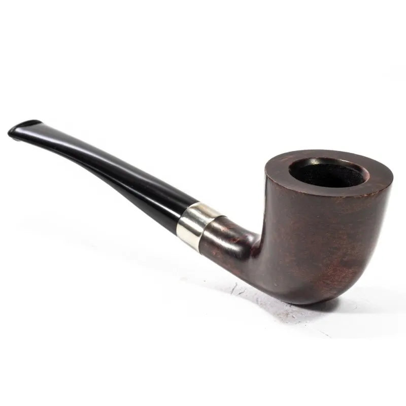 Pipa Peterson Aran Smooth Nickel Mounted (129) Fishtail Bent Dublin
