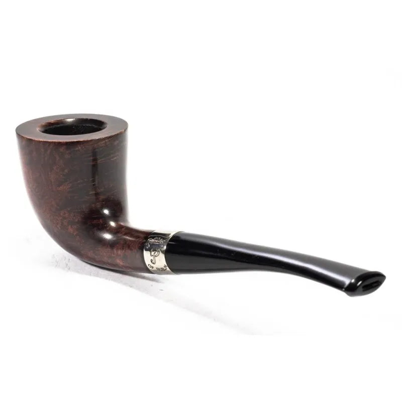 Pipa Peterson Aran Smooth Nickel Mounted (129) Fishtail Bent Dublin