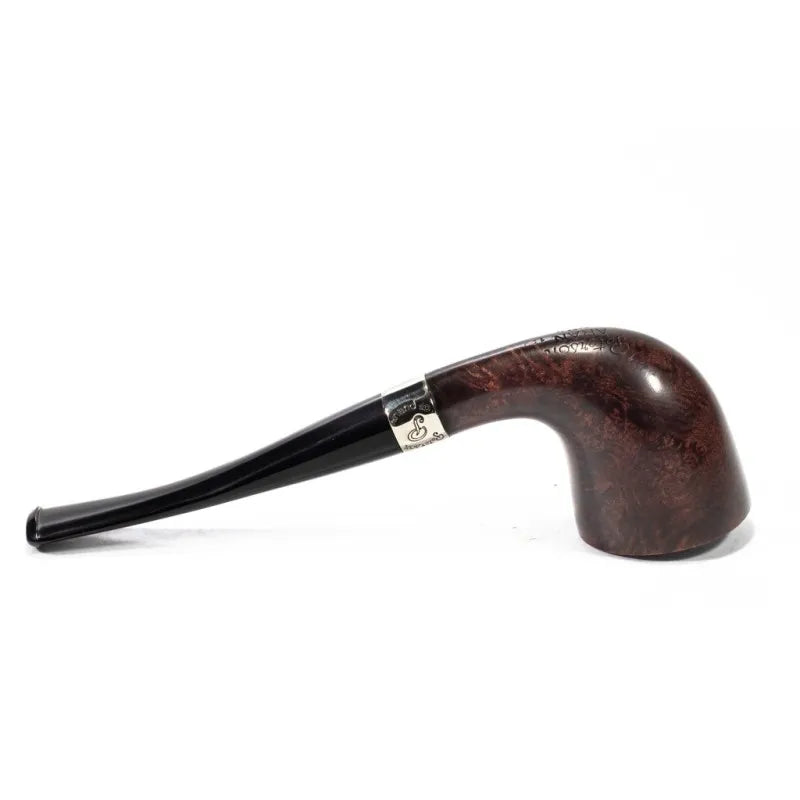 Pipa Peterson Aran Smooth Nickel Mounted (129) Fishtail Bent Dublin