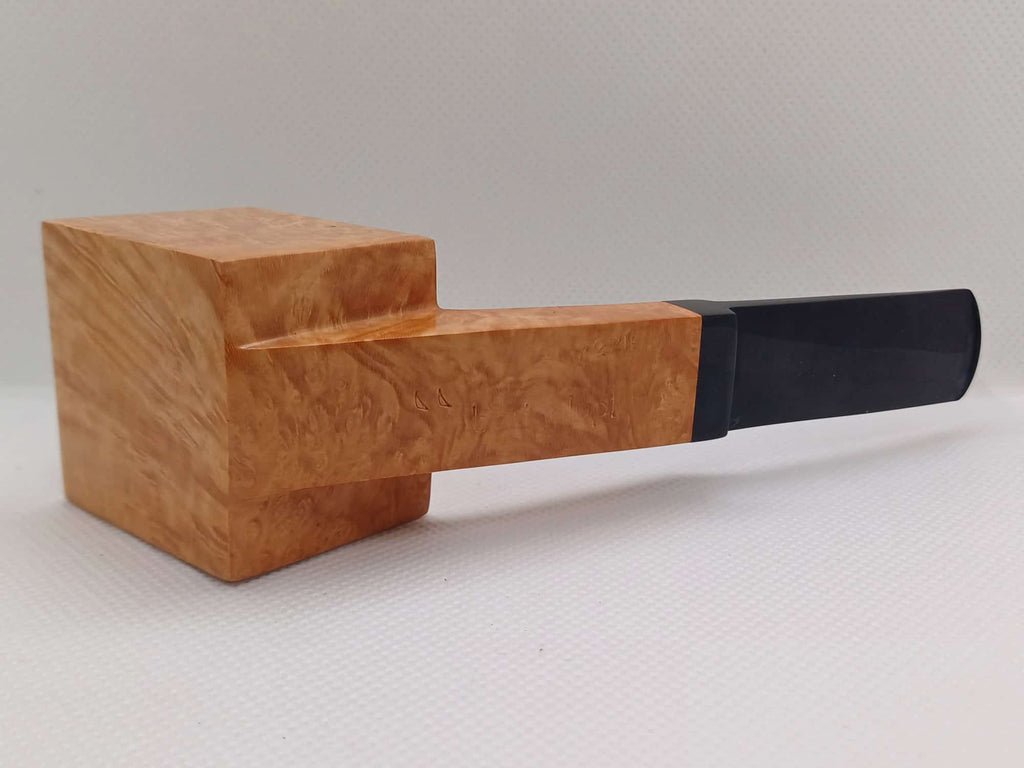 Bacigalupi Pipa Artigianale 7224 2 Vele Rettangolare - PEZZO UNICO- 100% Artigianale - 100% Made in Italy