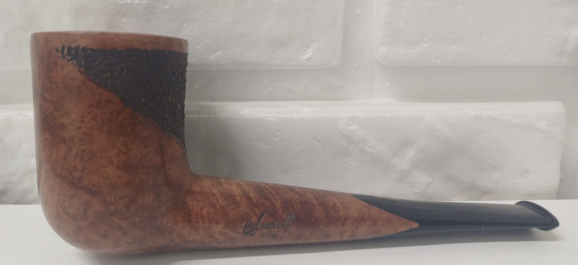 Amorelli Pipa Artigianale Liscia 2 Stelle Elaborata