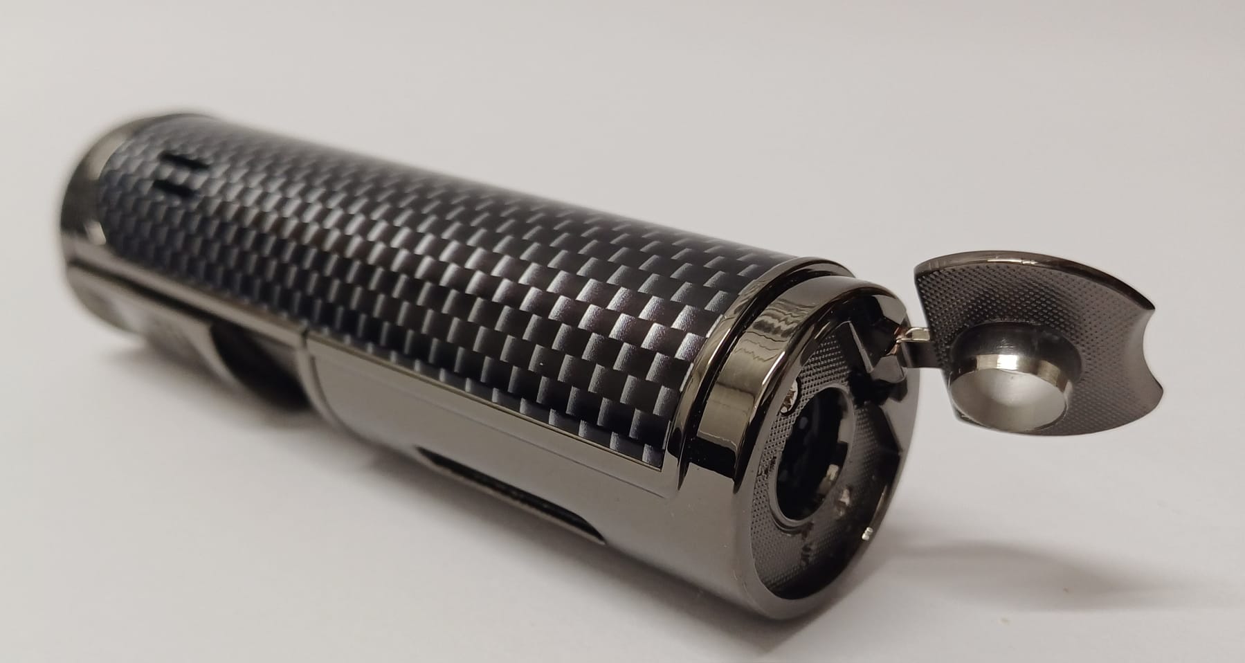 Cool Refillable Cigar Lighter 3 Jet Flame Cuban Flag