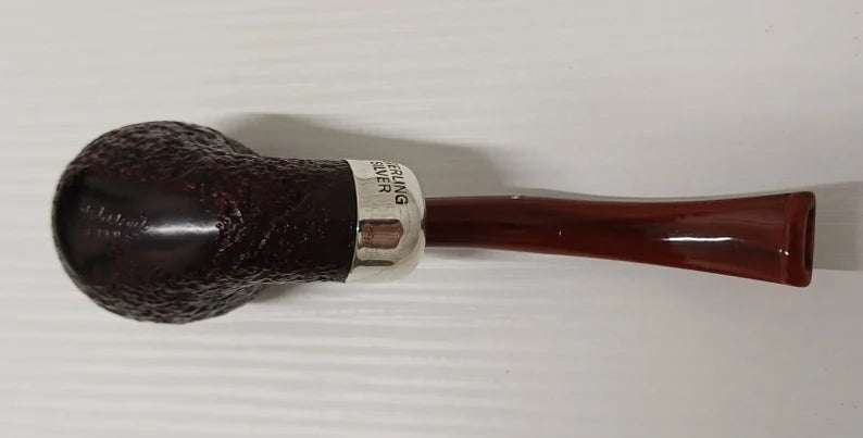 Peterson Kapries 03 Fishtail Pipe | SandBlast | Rusticated | Briar Excellent | Curve 