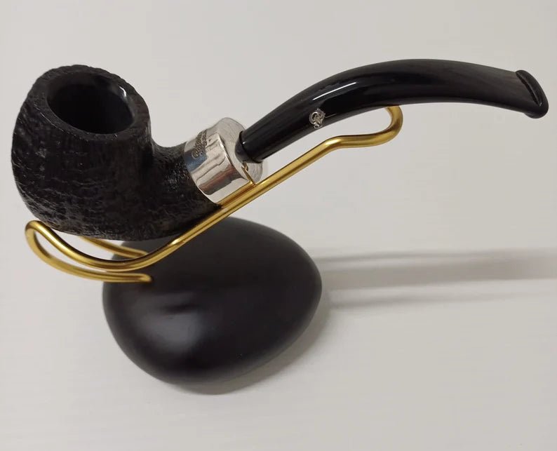 Peterson BlackRock Army 230 Pipe | SandBlast | Rusticated | Briar Excellent | Curve 