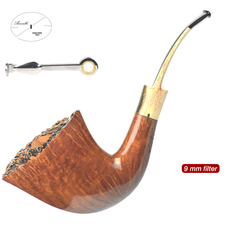 Amorelli Artisan Pipe Frac Elaborate 24K 2 Stars