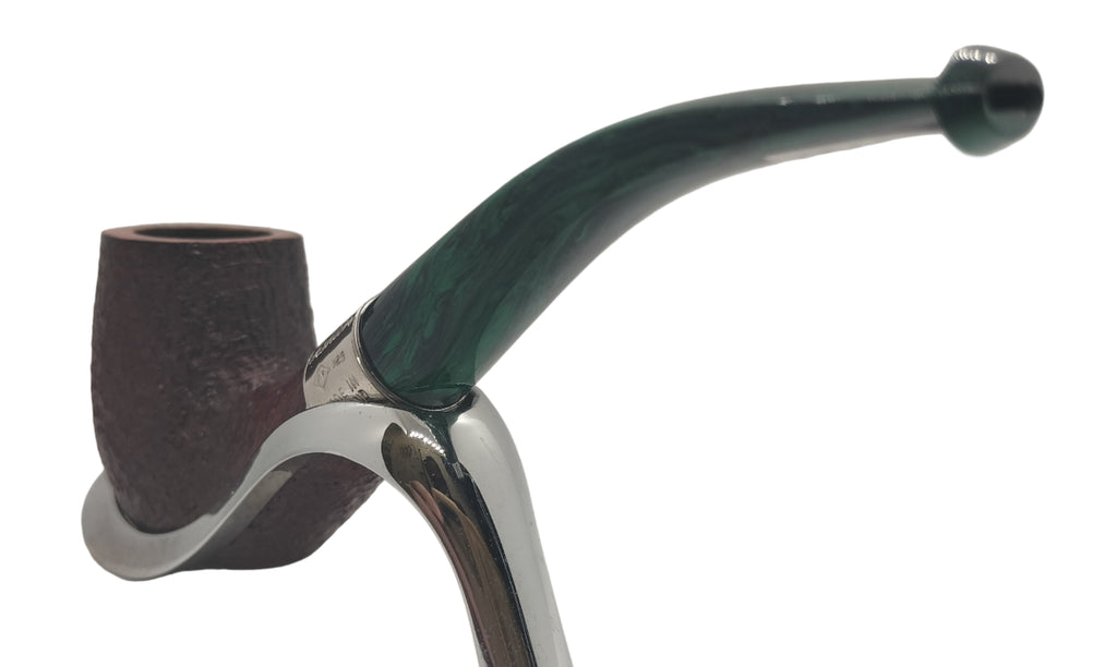 Ashton Pipa Artigianale Pebble Grain XX con Vera in Argento