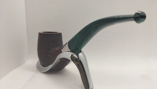 Ashton Pipa Artigianale Pebble Grain XX con Vera in Argento