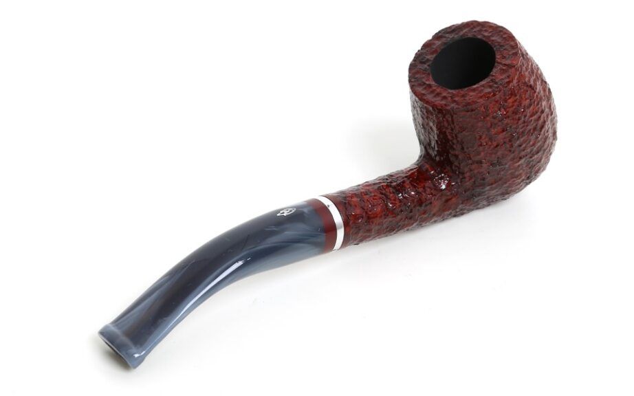 Pipe SAVINELLI Ivory 606 | Roomy | Billiards | Curve | KING SIZE | Smooth burgundy finish