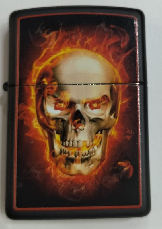 Zippo Accendino Originale Teschio Infuocato - SmokenStore.com