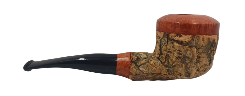 Pipa Tom Spanu Artigianale 1 - Rivestimento in Sughero- FATTA A MANO - Pezzo Unico