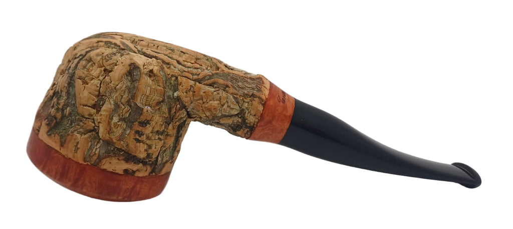 Pipa Tom Spanu Artigianale 1 - Rivestimento in Sughero- FATTA A MANO - Pezzo Unico