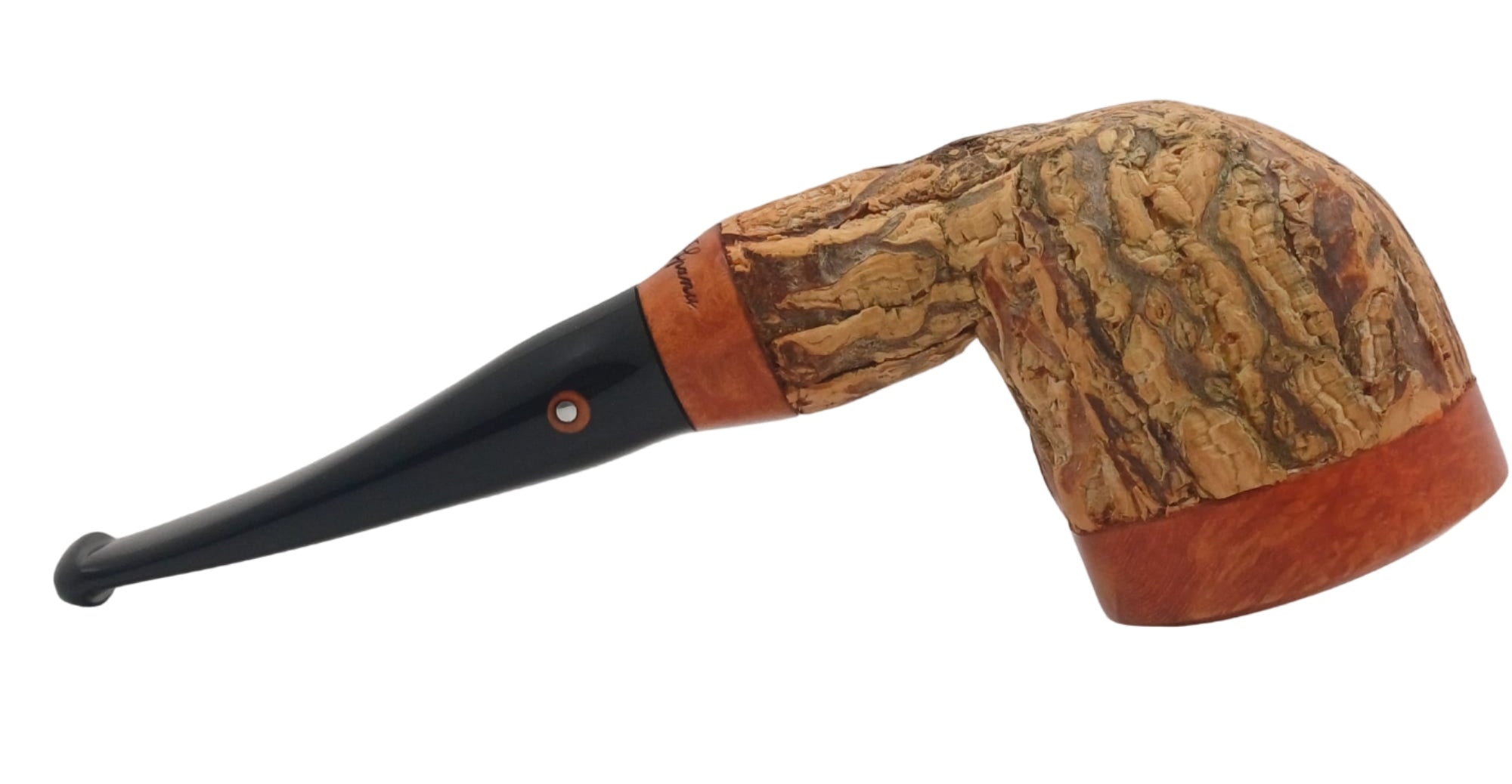 Pipa Tom Spanu Artigianale 2 - Rivestimento in Sughero- FATTA A MANO - Pezzo Unico